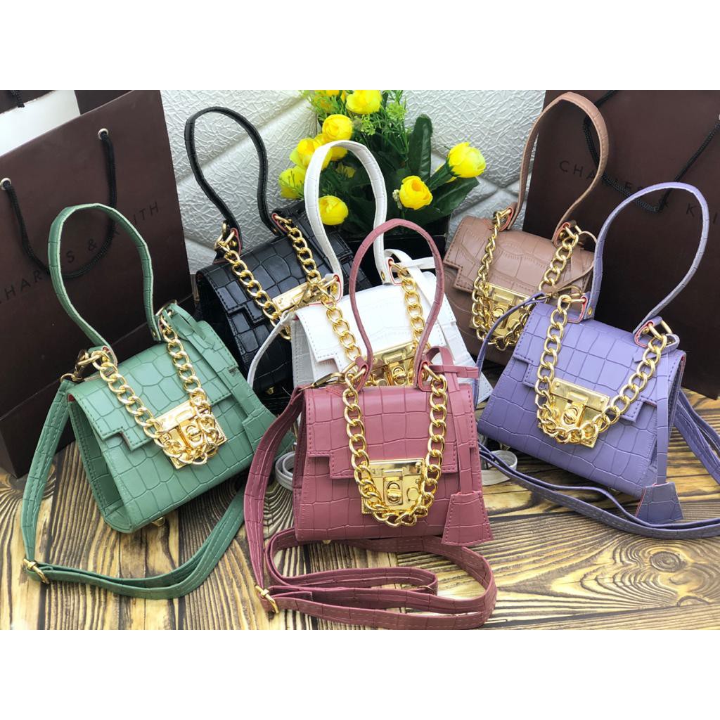 SLING BAG MICRO MINI CROCO 3