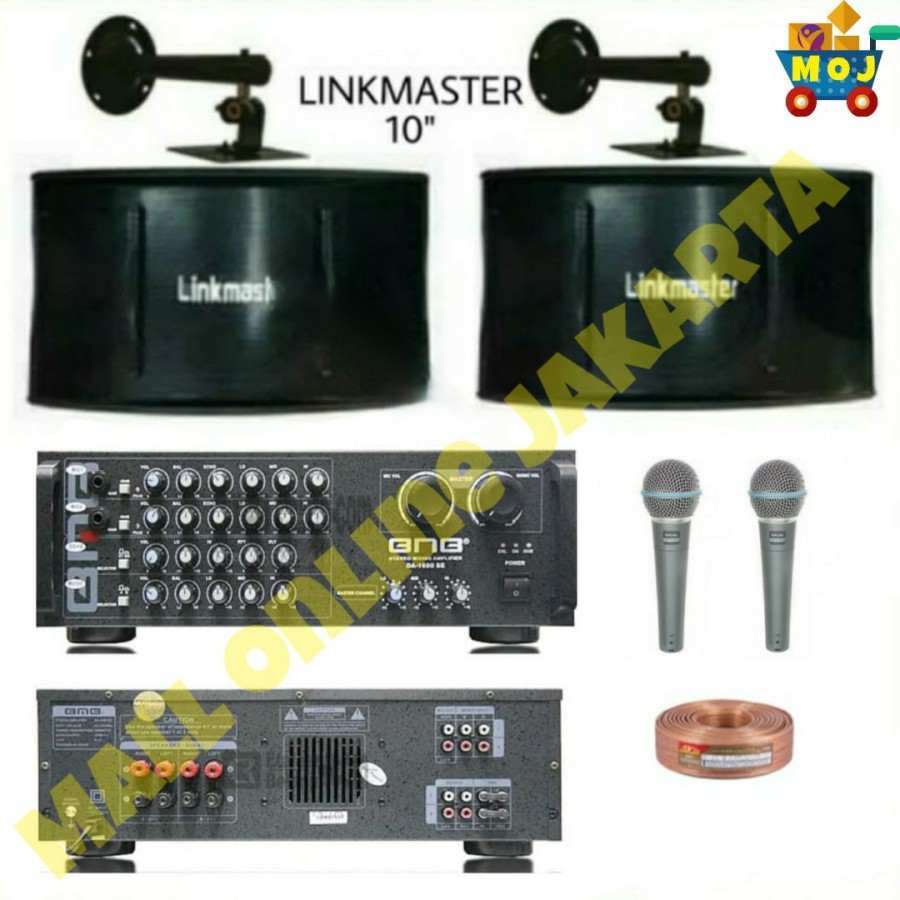 Paket Karaoke BMB Da1600 SE Paketan Sound System 10 inch