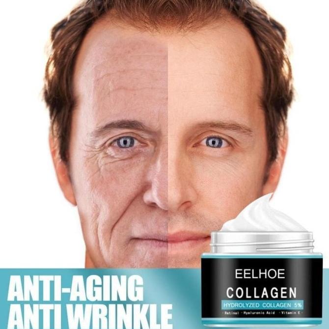 Perawatan Wajah - Original Eelhoe Cream Pelembut Anti Kerut Wajah Dan Penuaan Pria