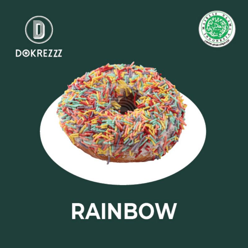 

Rainbow Doughnut Premium