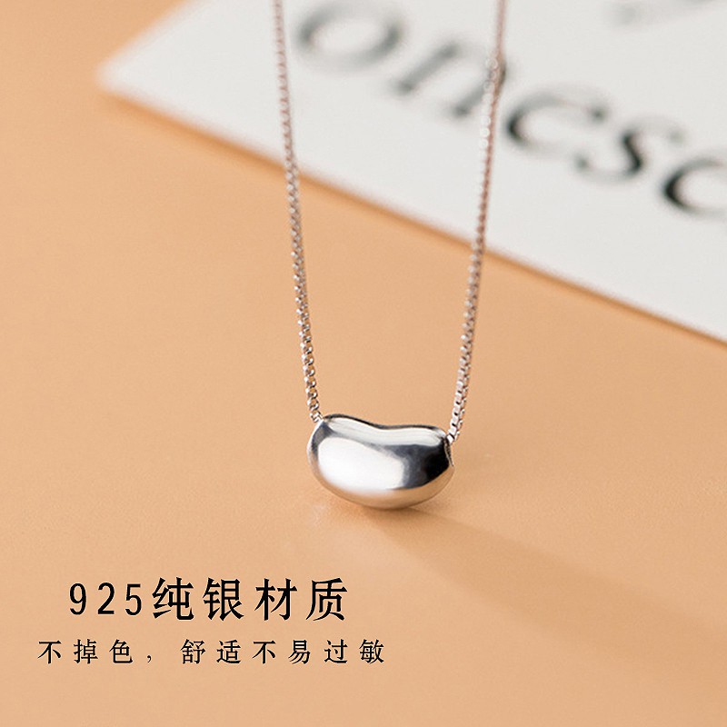 Fashion Aksesoris S925 Sterling Silver Kalung Tren Kepribadian Desain Sederhana