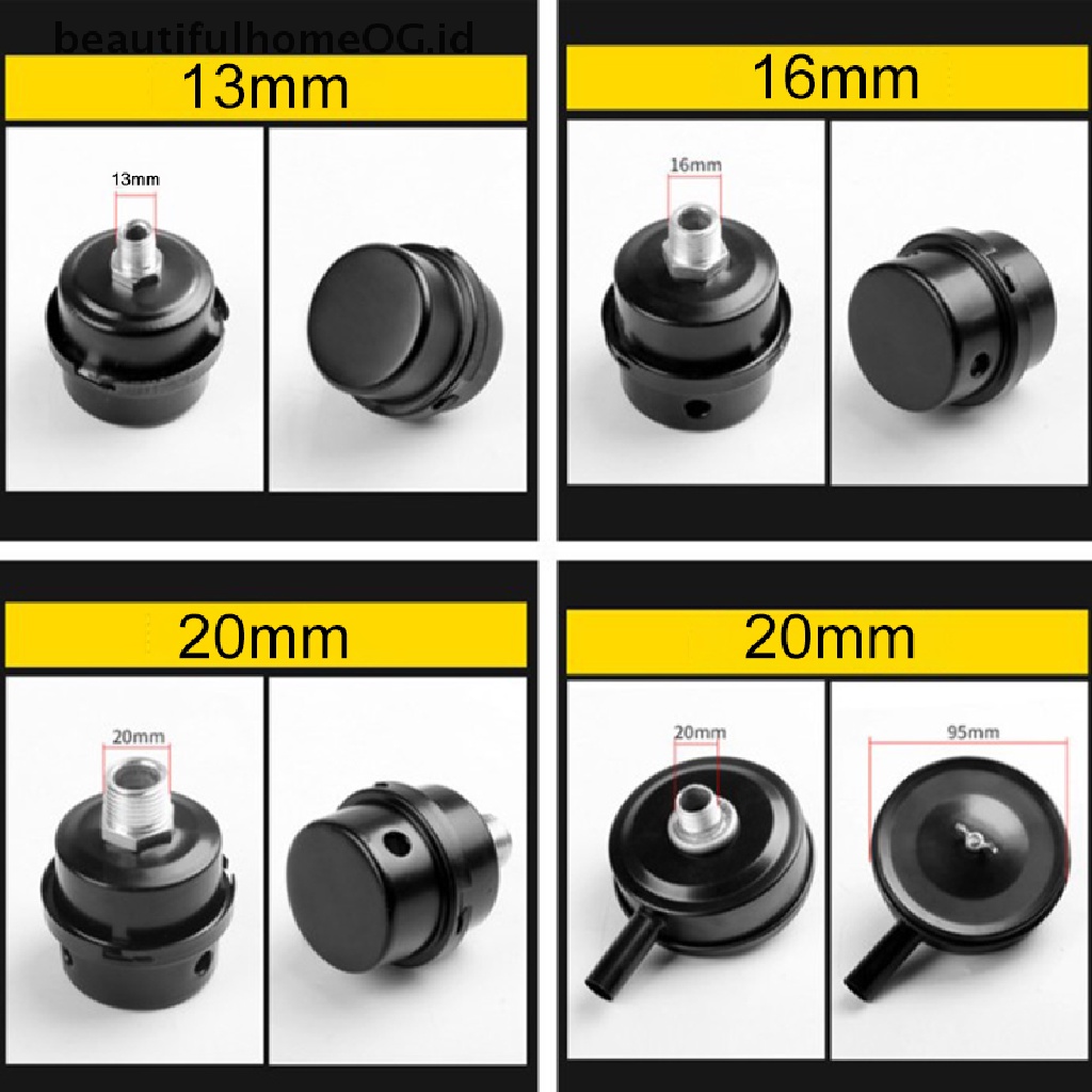 Filter Kompresor Udara Bahan Logam Bebas Minyak Ukuran 13mm 16mm 20mm