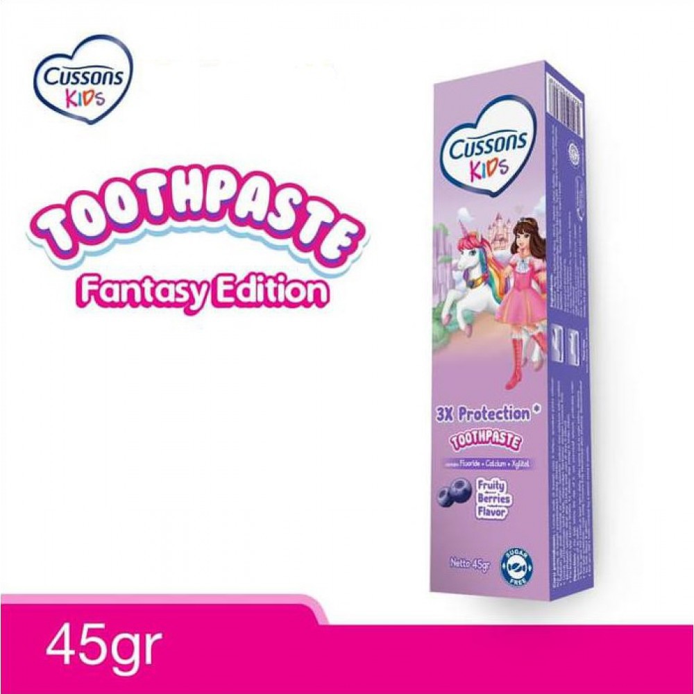 Cussons Kids Toothpaste Fruity Berries - 45gr