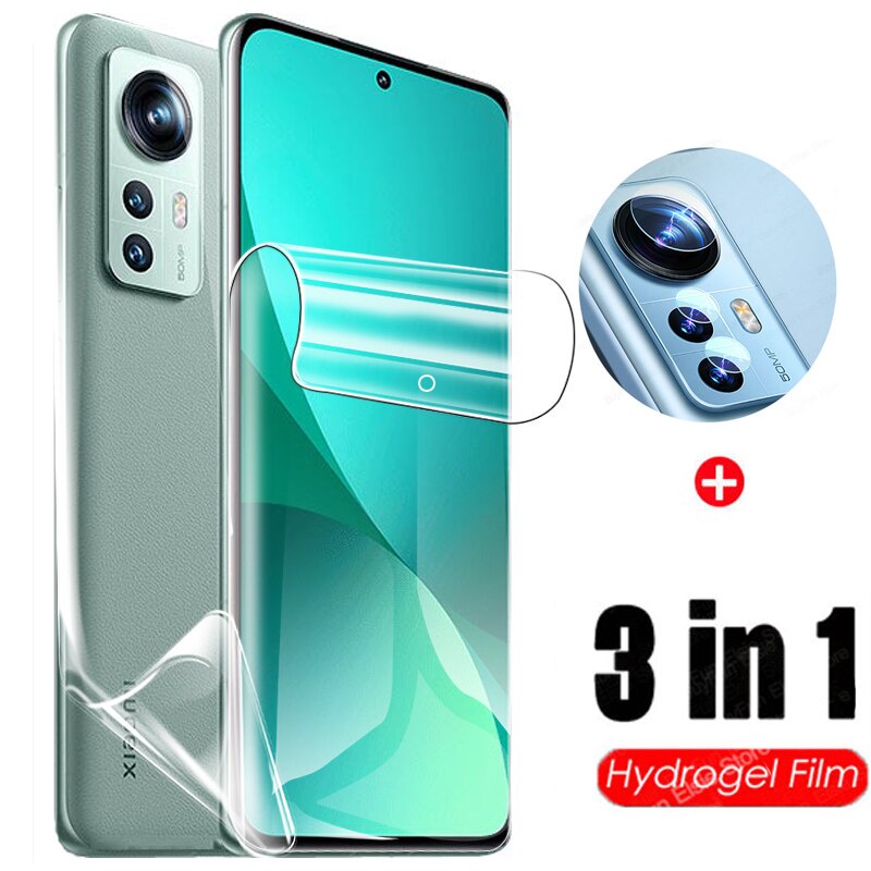 Pelindung Layar Xiaomi 12 Xiaomi 12 Pro Xiaomi 12 Lite Xiaomi 12 Ultra 3 in 1 hydrogel