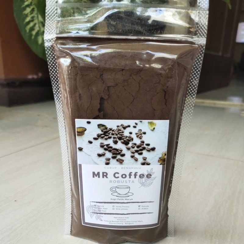 

Kopi Premium Robusta Petik Merah Bengkulu 100gr