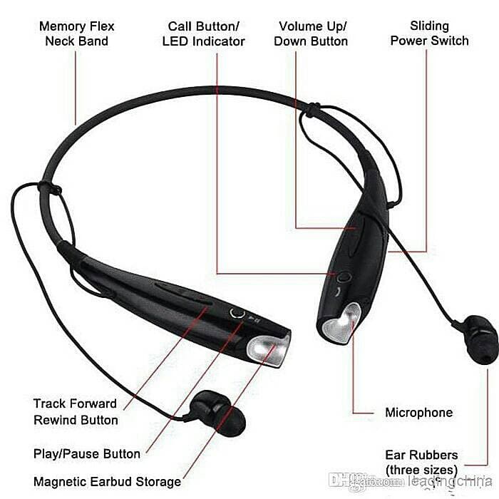 Headset Bluetooth LG TONE HBS 730