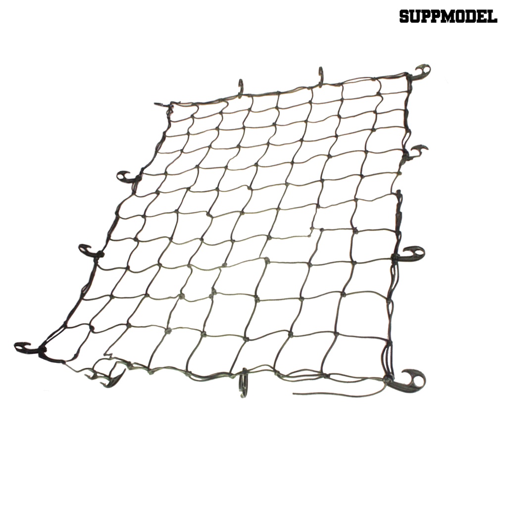 Car Jaring Elastis Besar 200x300cm Dengan 16 Kait Untuk Bagasi Mobil