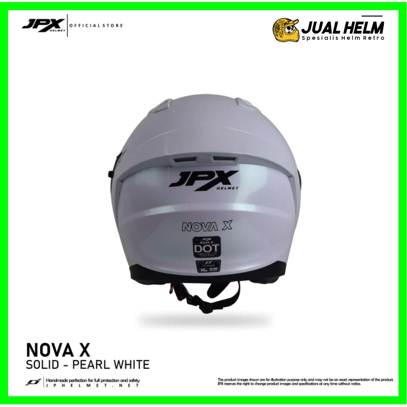 Helm JPX Nova X Pearl White