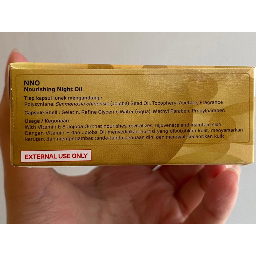 Mega We Care NNO Nourishing Night Oil 30 Kapsul Vitamin Kulit Kering