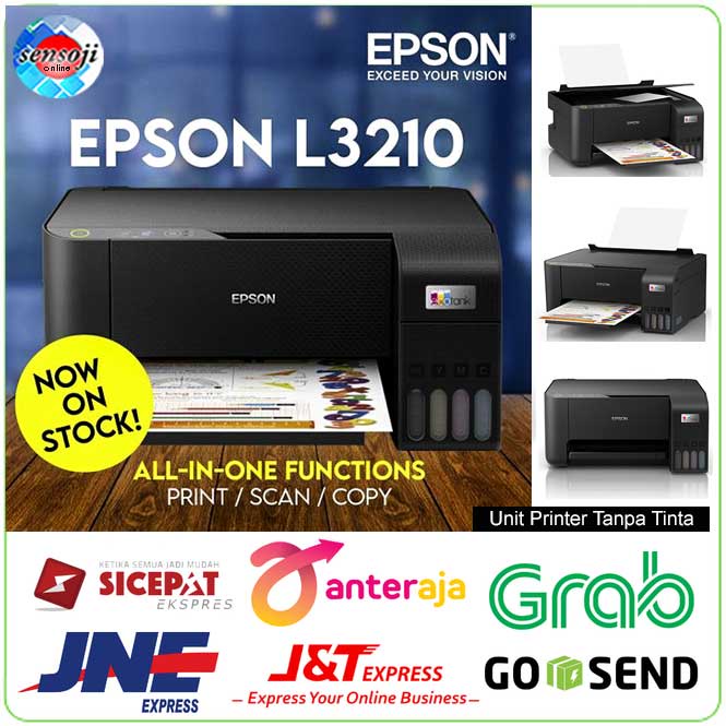 printer epson l3210 tanpa tinta   epson printer l3210   epson l3210 pengganti l3110 garansi resmi