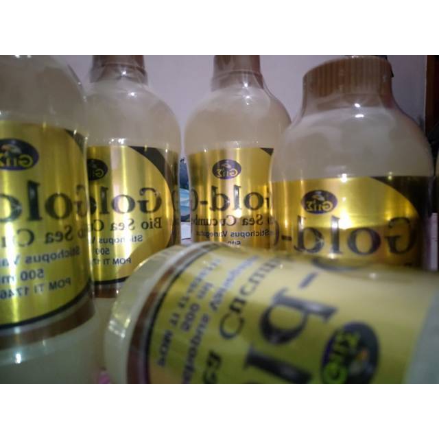

JELLY GAMAT GOLD G SEA CUCUMBER 500 ML 500ML BOTOL PENDEK