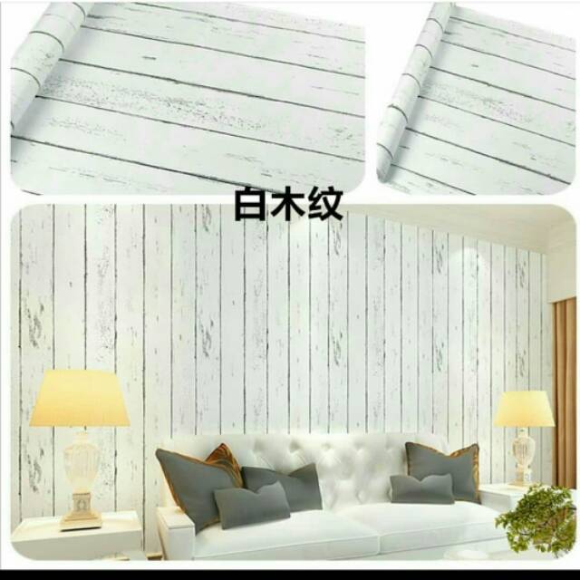  wallpaper  motif kayu  putih  Shopee Indonesia