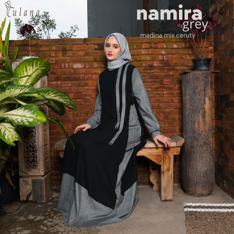 NAMIRA Dress Madina mix Ceruty