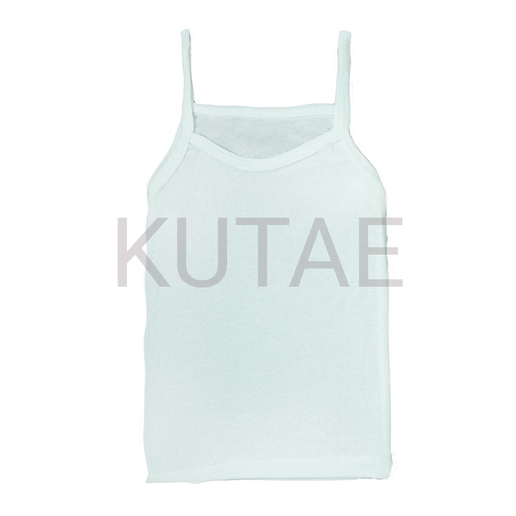 3 PCS TANKTOP / SINGLET ANAK BAYI KUTAE POLOS-4