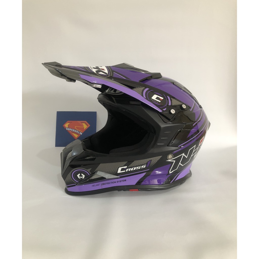 NHK Cross One Space Black Purple (CUCI GUDANG, pecah sedikit di List)