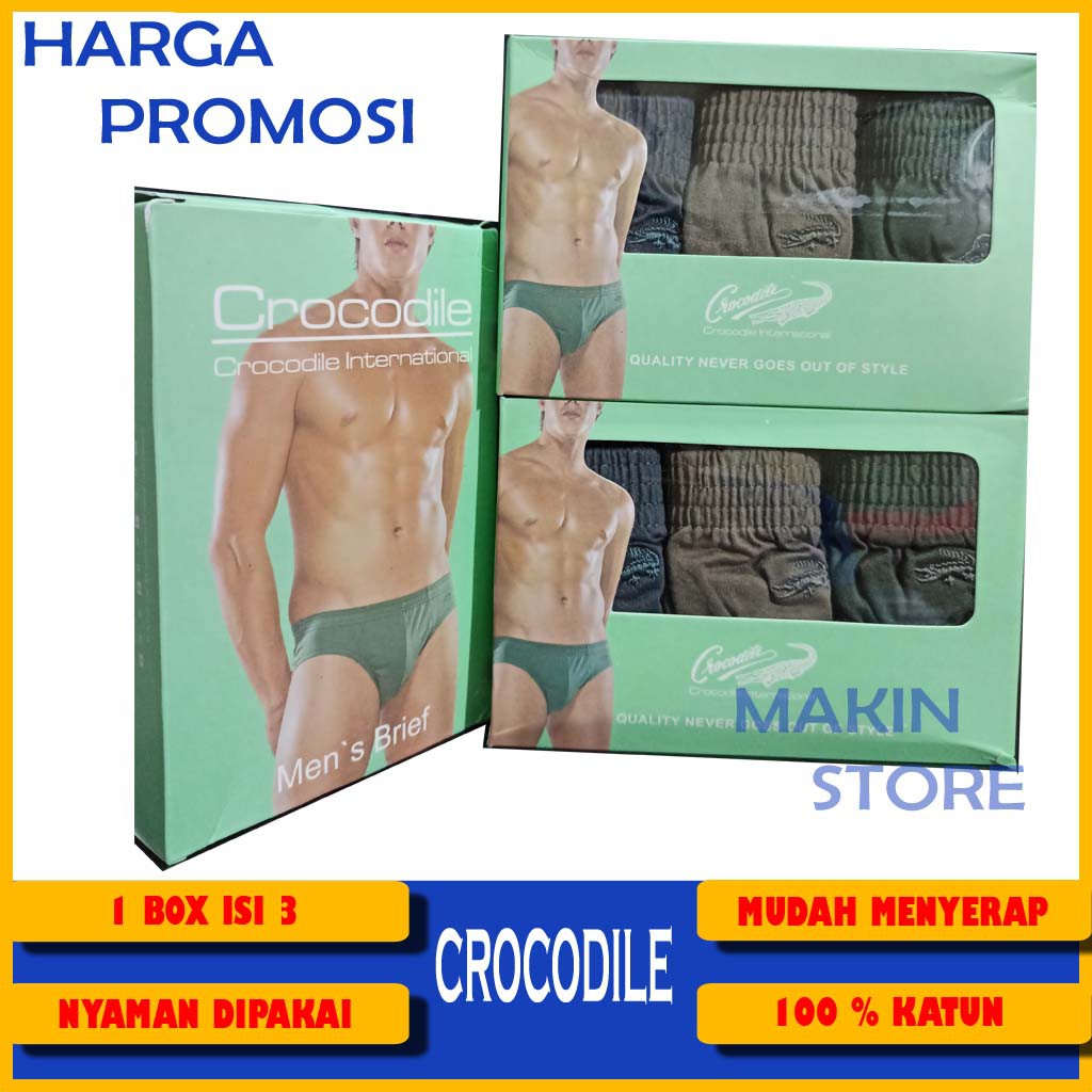 Celana dalam crocodile isi 3 celana dalam pria isi 3 celana dalem pria crocodile