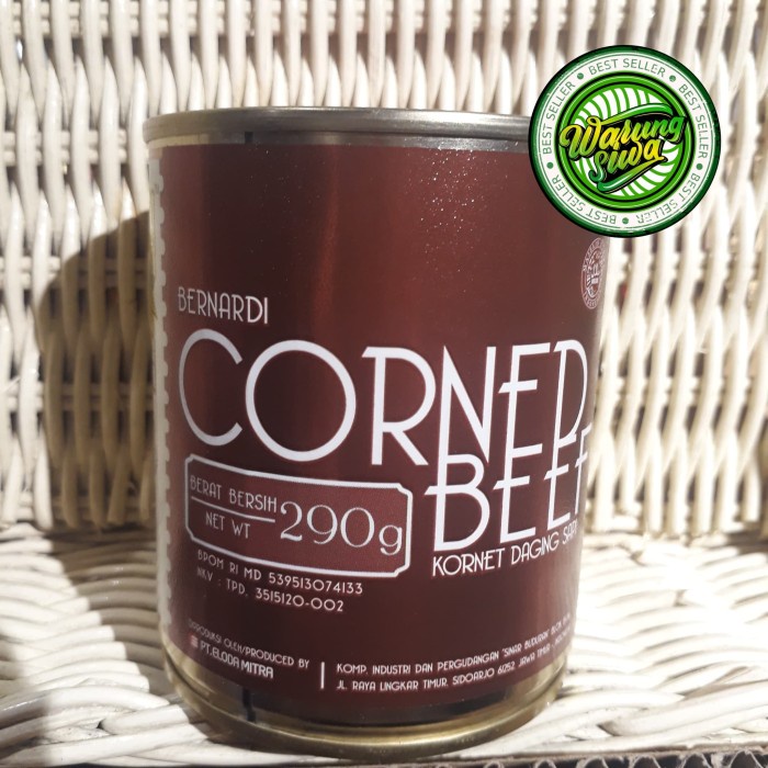 

bernardi corned beef - cornet daging sapi 290 gram can