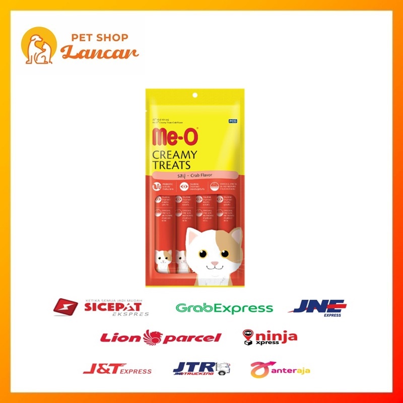 Crab Flavor - Meo Creamy Treats Liquid Snack Meo Kucing