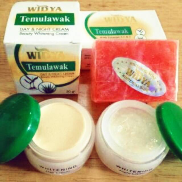 Cream temulawak widya BPOM (cream siang , malam,sabun)