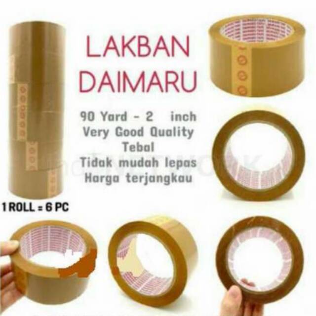 

Lakban daimaru bening