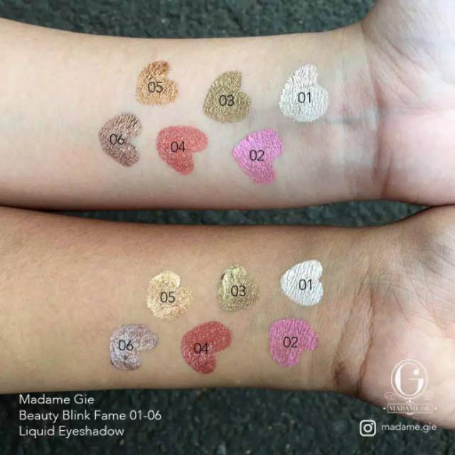 LIZBEAUTY - Madame Gie Beauty Blink Fame - MakeUp Eyeshadow Liquid