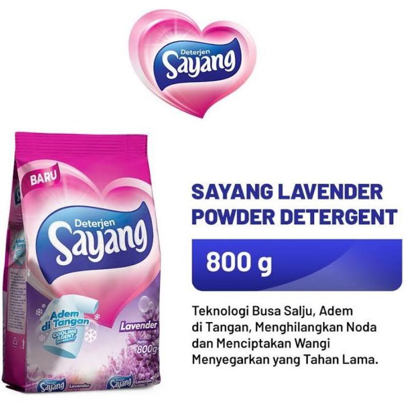 Detergent Sayang 800gr / 1,8Kg