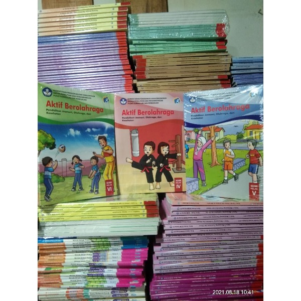 AKTIF BEROLAHRAGA PENDIDIKAN JASMANI OLAHRAGA DAN KESEHATAN KELAS 4 5 6 KURIKULUM 2013