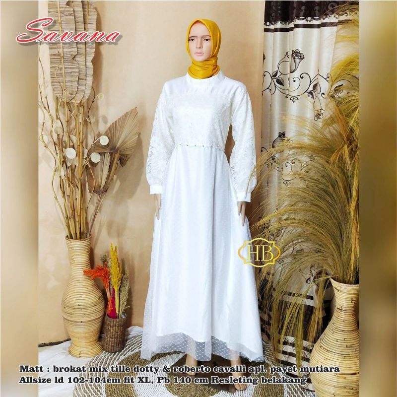 TERBARU GAMIS RAYA SAVANA DAN YASHNA BEST SELLER