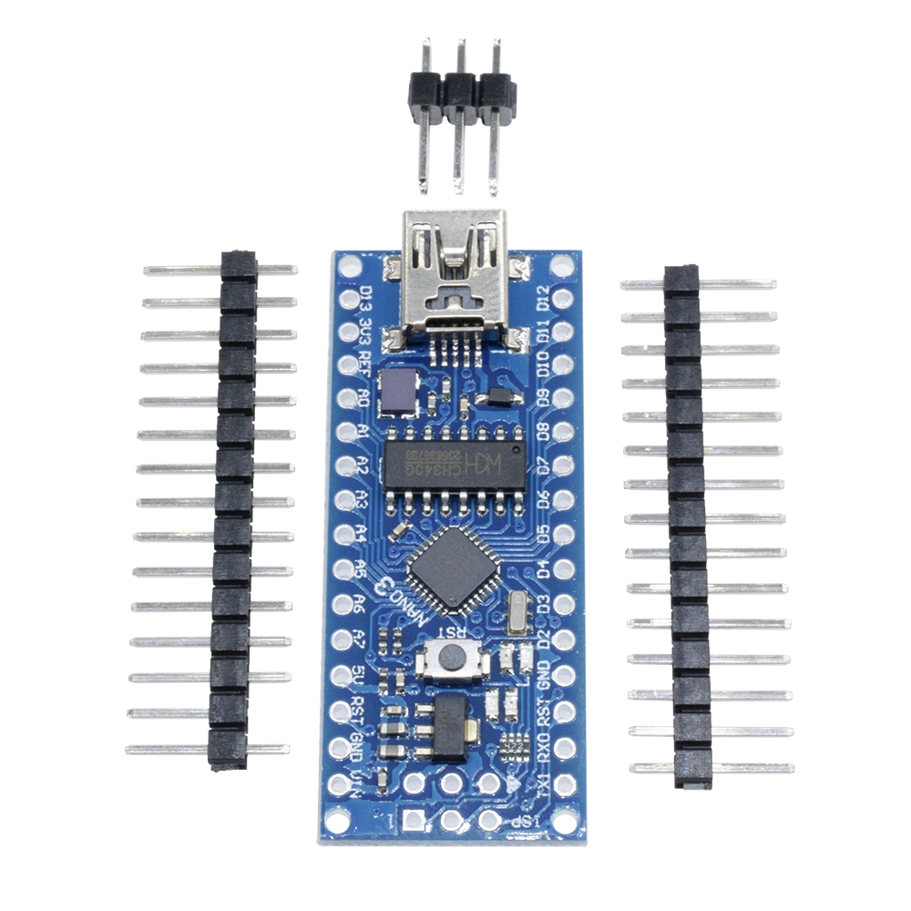 ✫〖ready to ship/COD〗✫  Arduino USB Nano V3.0 ATmega168 16Mhz 5V Mini controller CH340G  DC 3.3-5V For Arduino