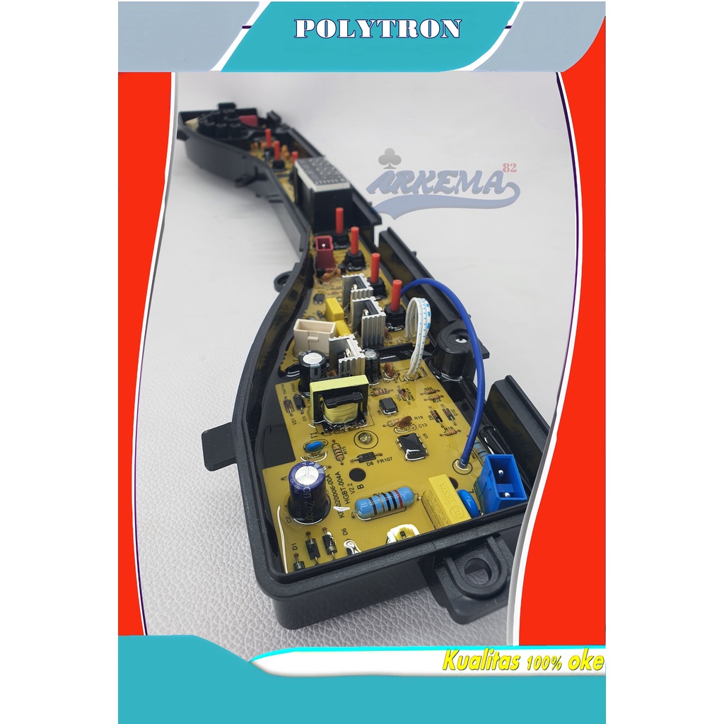 MODUL PCB MESIN CUCI POLYTRON HGBT-004A TOMBOL PUTAR | POLITRON ZEROMATIC | PAW-7511 PAW-8511 / 9511