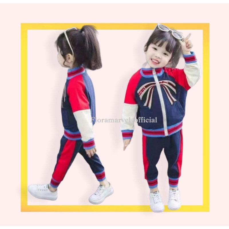 Baju Anak Perempuan Setelan Jaket