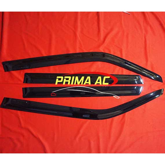 Promo / Cuci Gudang Diskon Talang Air Model Slim Karimun Wagon R / WagonR Set Hitam-Aksesoris Karimu