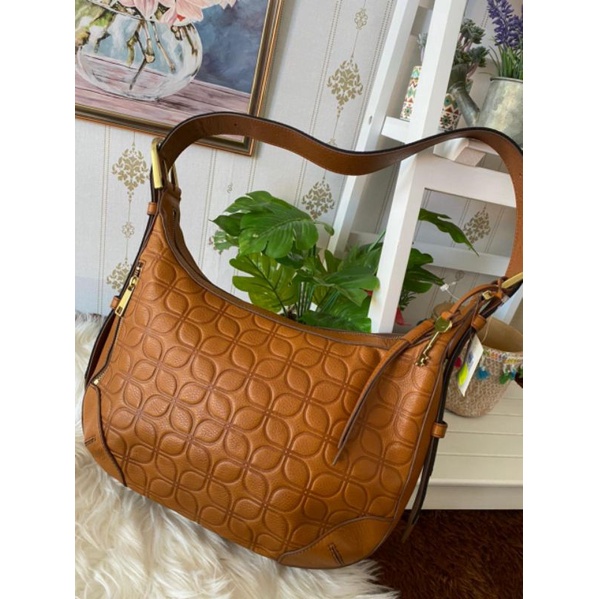 Hannah Hobo Brown Multi