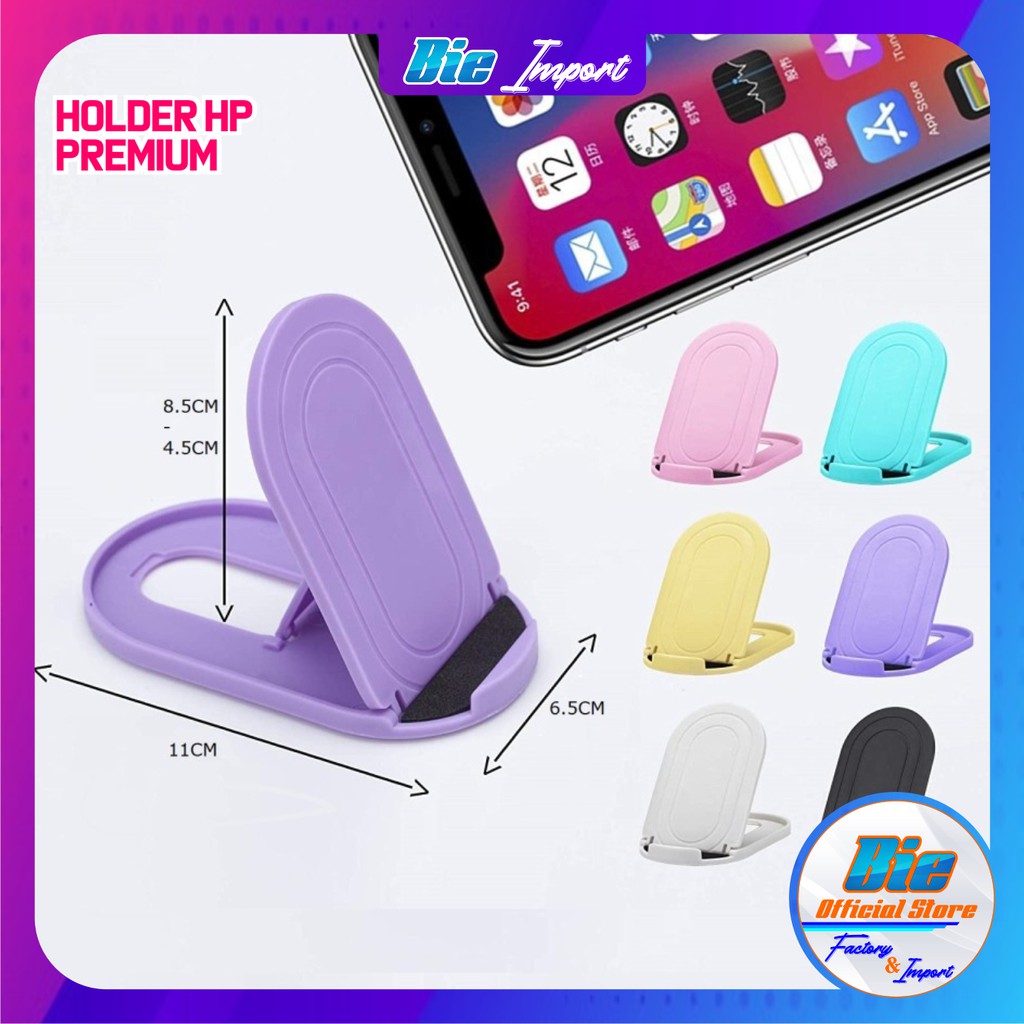 Stand Holder HP Portable Praktis Impor / Dudukan HP Portable Import