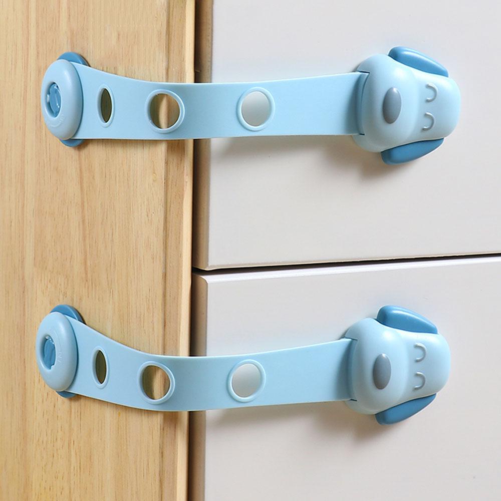 Needway Anak safety lock Kartun Adjustable ABS Lemari Bayi Anak Kulkas Perlindungan lock