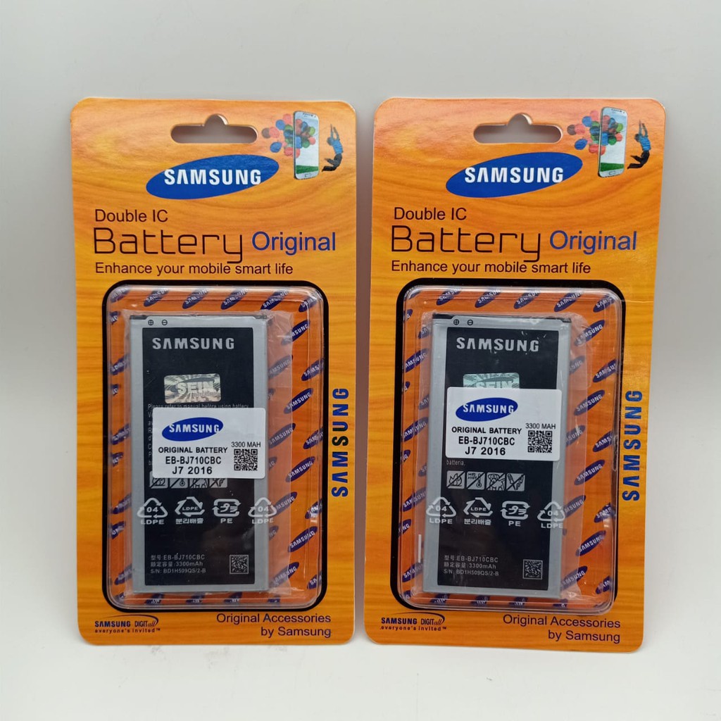 BATERAI BATT ORiginal SAMSUNG j7 / j710 / j7 2016