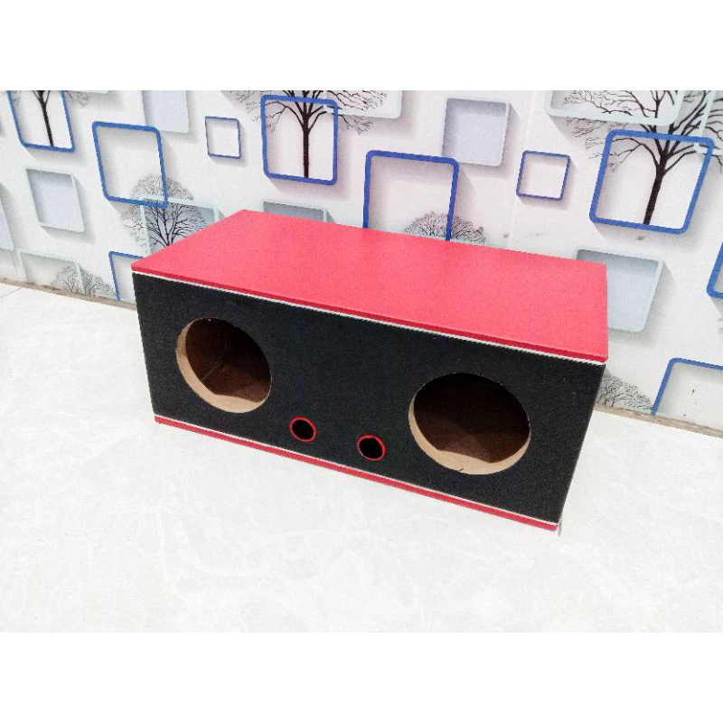Box speaker 5 inch dobel