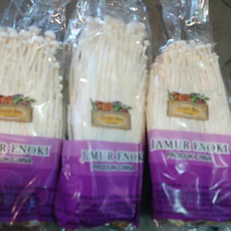 

[COD] 3 pcs jamur enoki @60gram ★★★