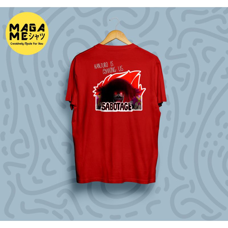 Baju Among Us Impostor Kanjuro - Among Us x Onepiece. Magame.id