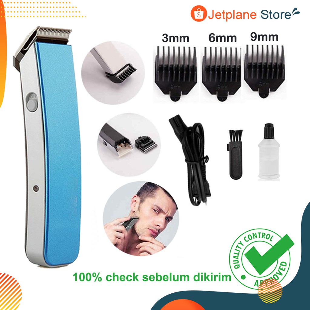 Alat Cukur Rambut Rechargeable Komplit Cukuran Kumis Nova NS 216