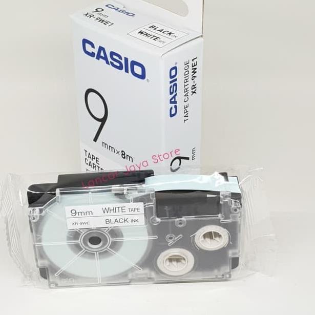 

(G04QQ)⭐ Casio Ez-Label Printer Black Ink White XR-9We1/Label It Casio 9mm ...,,