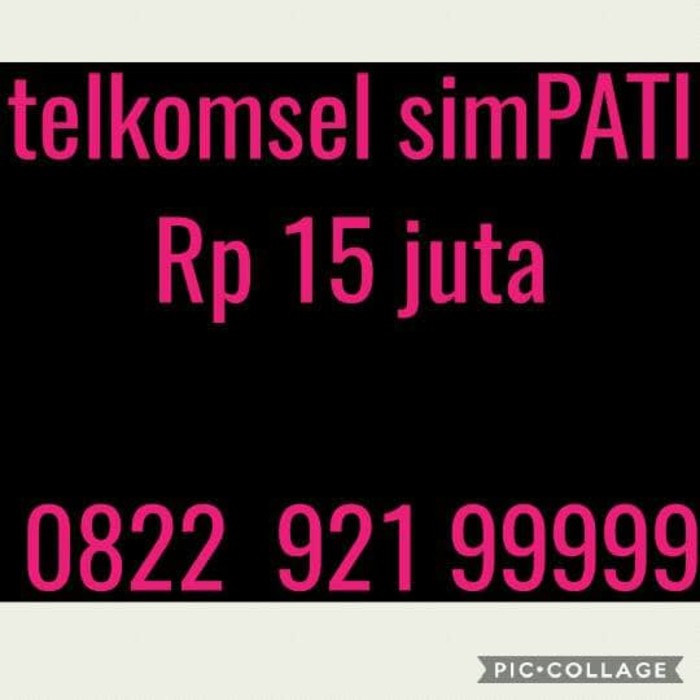 nomor cantik(0822 921 99999)panca ,telkomsel simPATI
