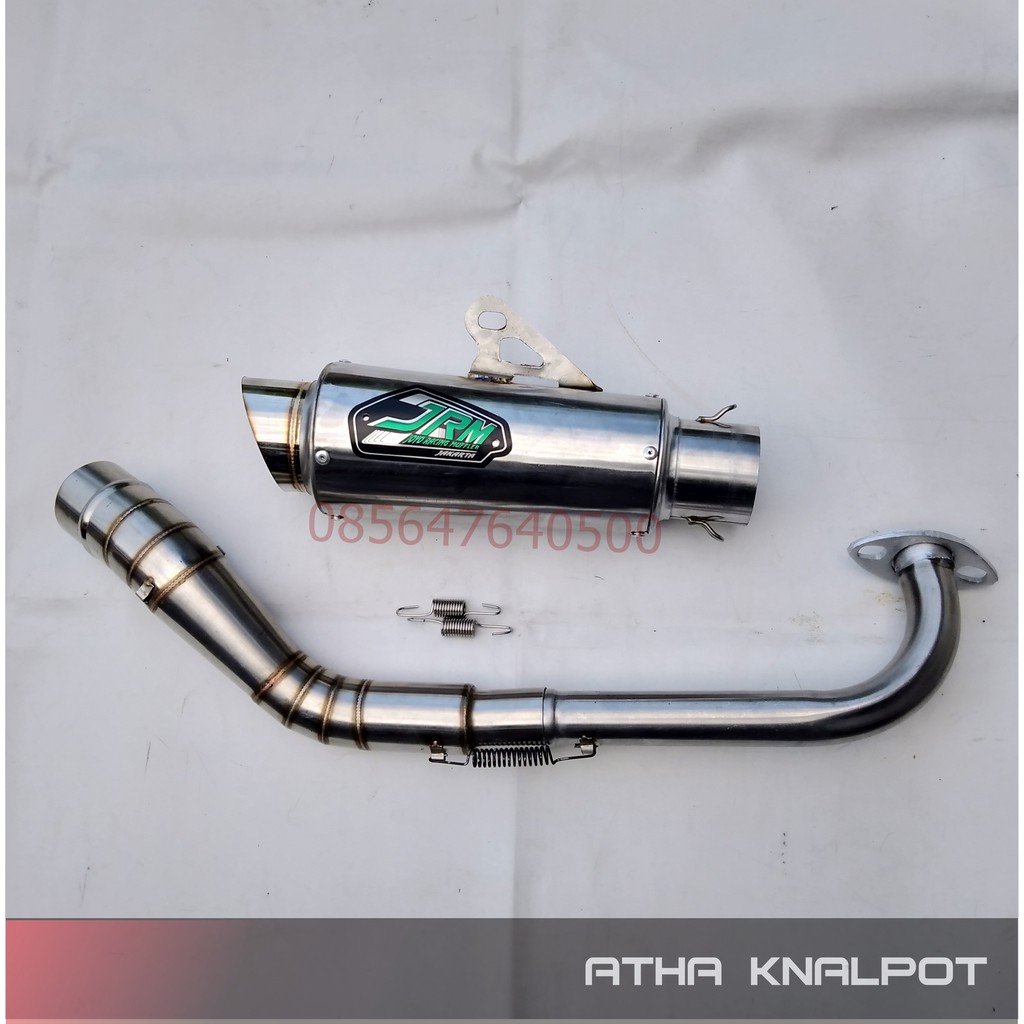 Knalpot JRM Racing Stainless Yamaha Aerox Nmax Lama