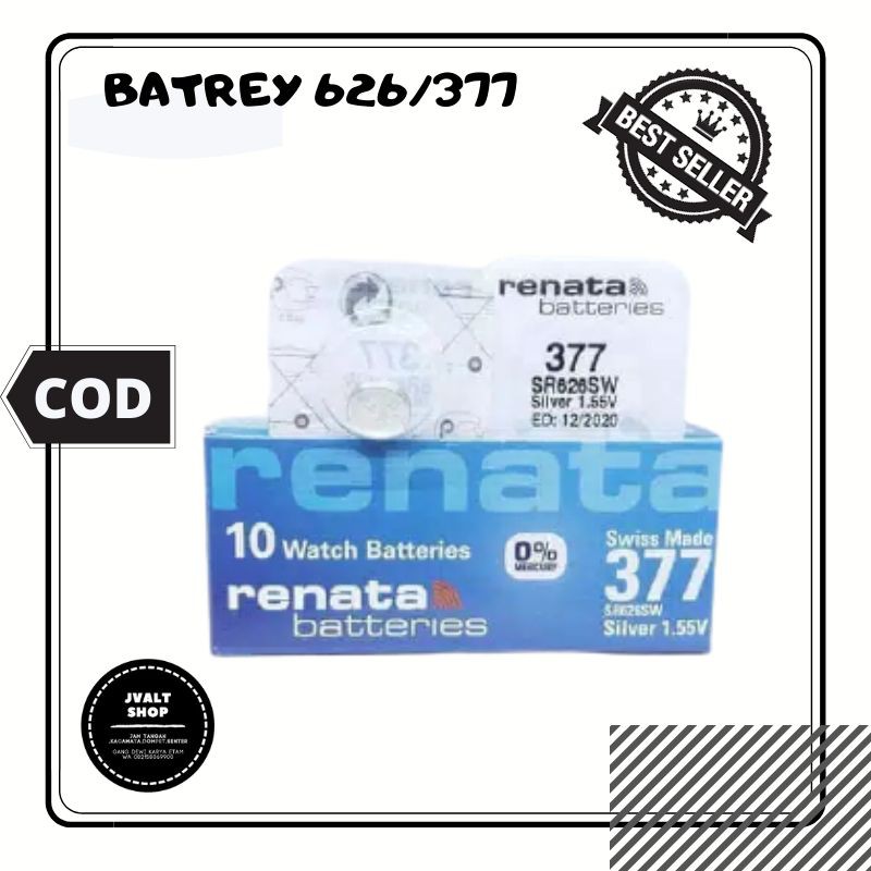 BATERE | BATRE 377 RENATA | BATRE JAM TANGAN | BATRE JAM MURAH