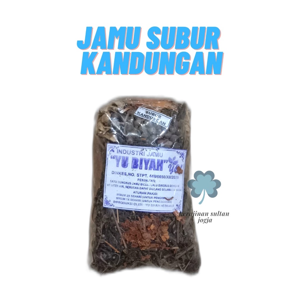 

JAMU GODOK PENYUBUR KANDUNGAN HERBAL ALAMI