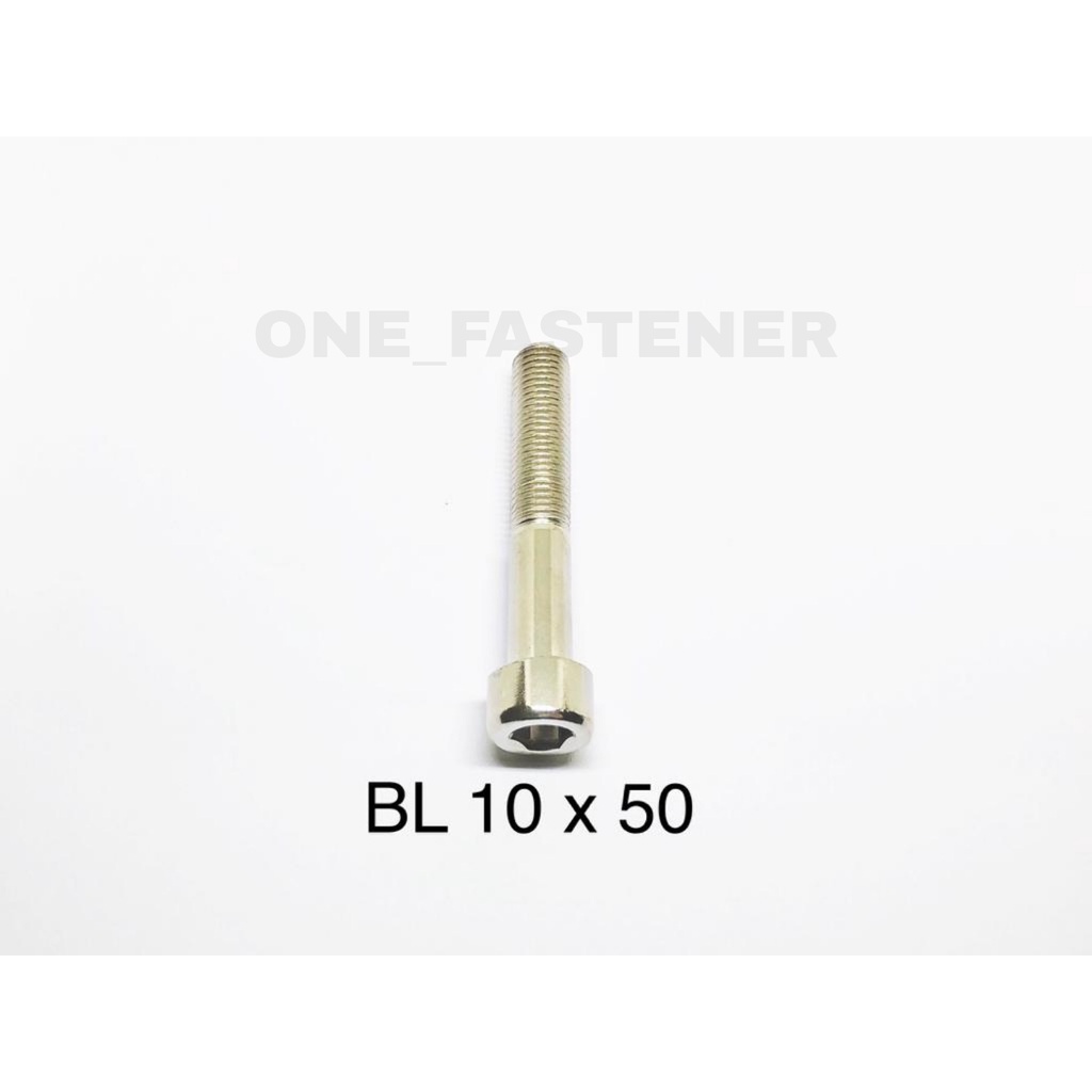 POLOS Baut L M10x50 NEKEL L8 10mm 5cm hex socket L Heads cap screw 14 m10 10x50