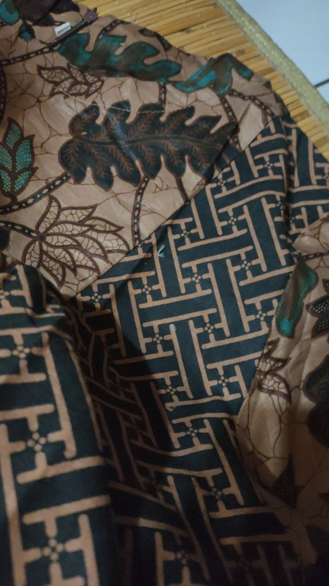 M-l-xl-xxl Batik Tunik Wanita Asj Sa Hrb026 Kenongo Pekalongan Sogan Tulis