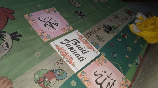 Hiasan Dinding Poster Kayu Rumah Kamar Cafe Wall Home Decor Shabby Chic Quote Quotes Ruang Tamu Our