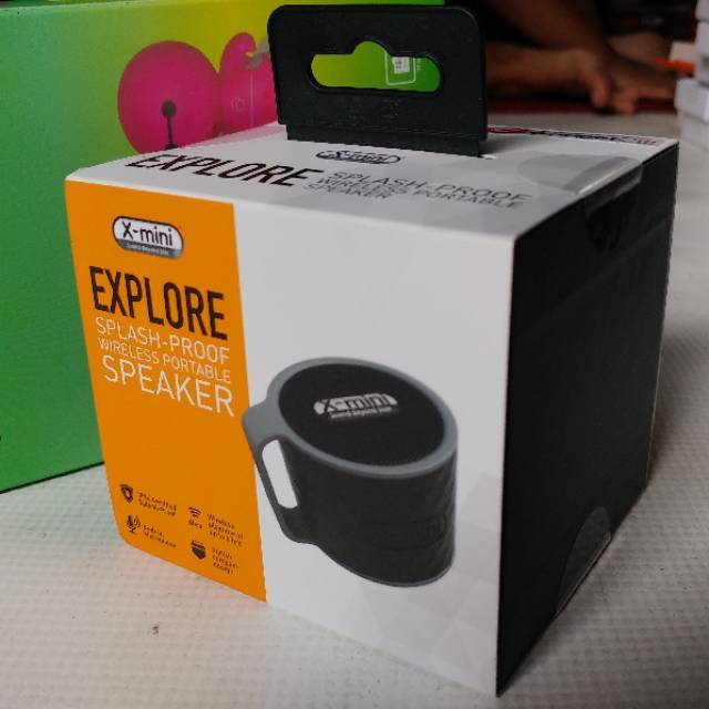 X-Mini EXPLORE Portable Wireless Bluetooth Speaker - Black