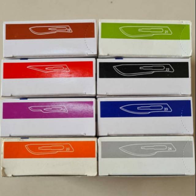 BISTURI AESCULAP B-BRAUN / SURGICAL BLADE B-BRAUN / PUSAU BEDAH OPERASI